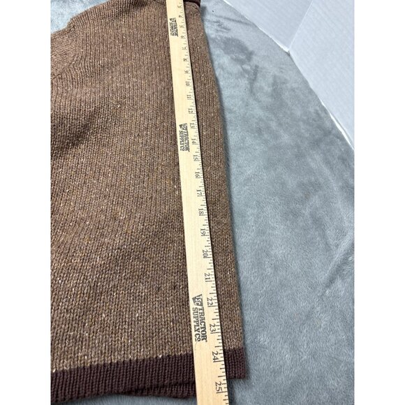 Vintage Holiday Cardigan Sweater With Festive Embroidery Ugly Sweater Christmas - Picture 6 of 10